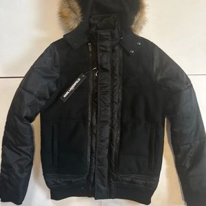 Mens karl lagerfeld coat size small